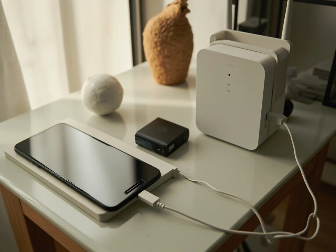 Review testing bench: device lineup, score sheet, neutral cap