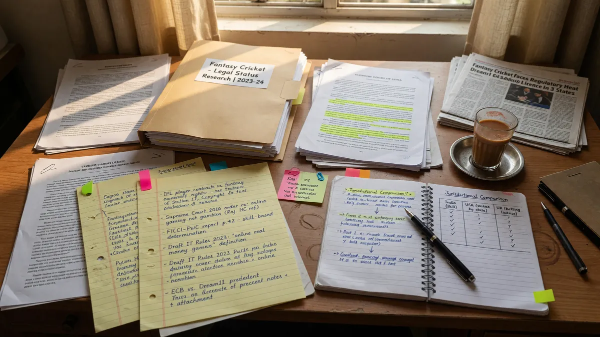 Legal source notes editorial photograph
